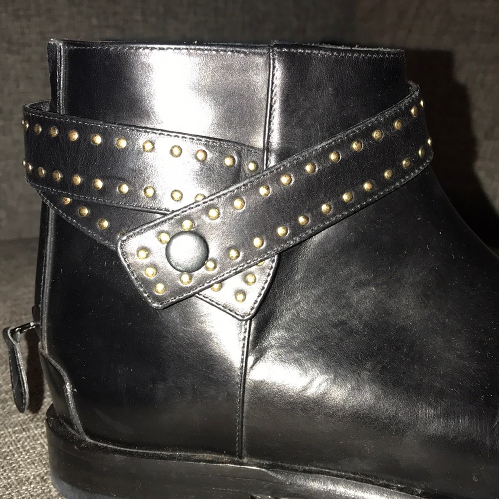 BALENCIAGA BLACK BOOTIES SIZE 38 - Picture 3 of 7